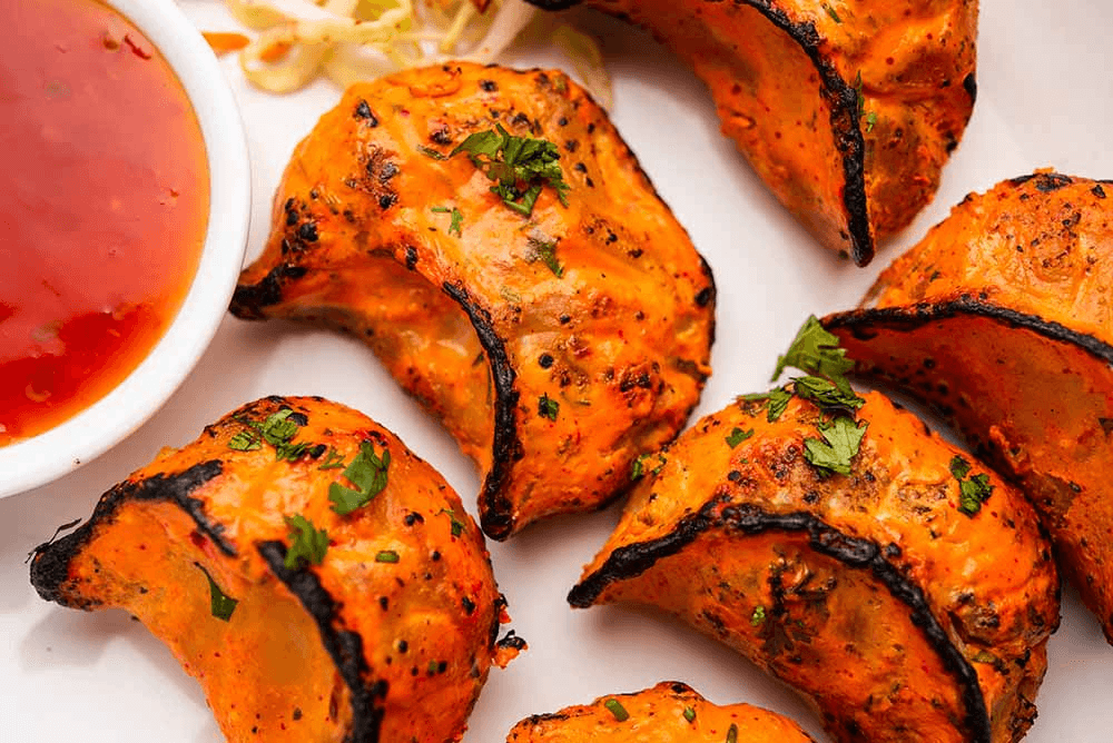 Tandoori style momos from Zing Momos